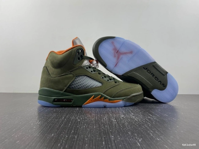 Cheap TBkick Jordan Air Olive 5 DD0587-308 0805
